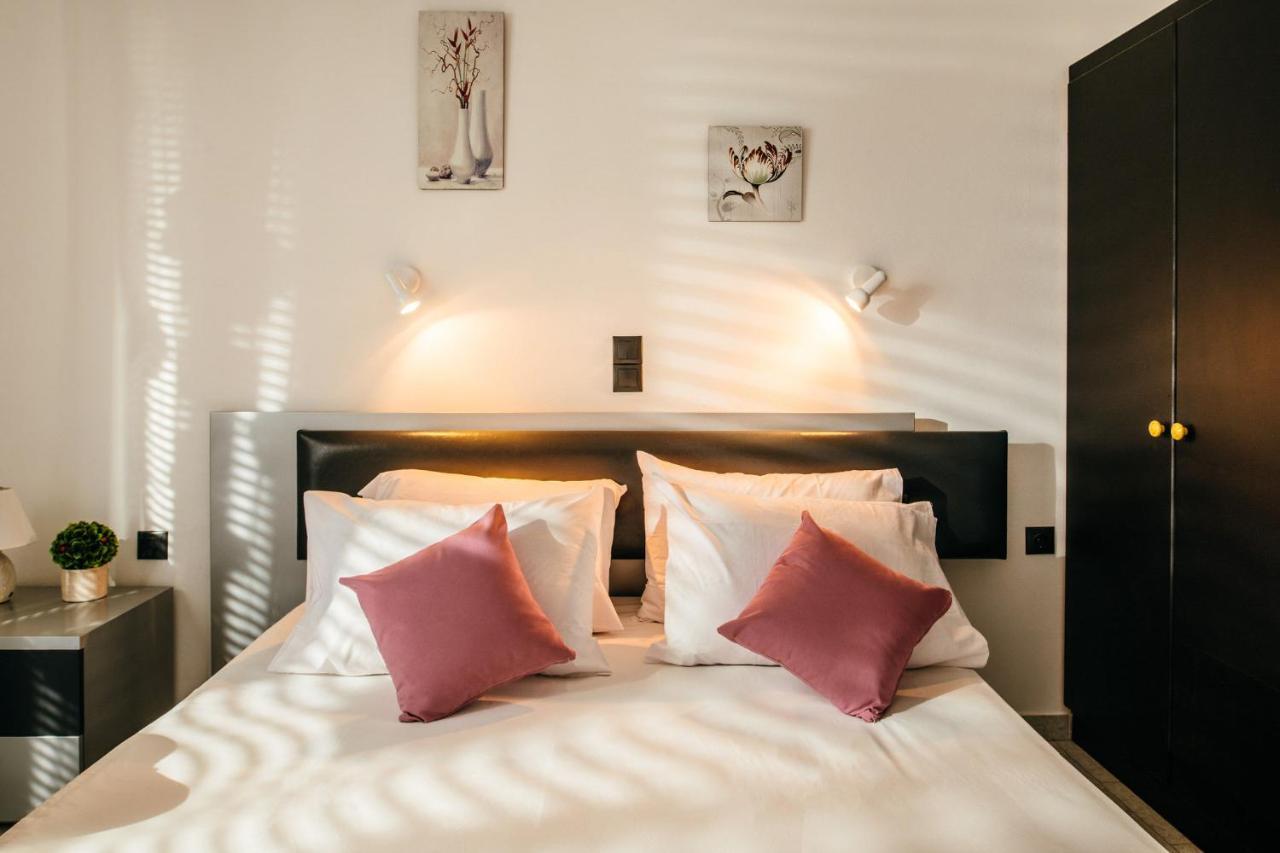 Villa Corali Apartments Sea Breath & Pool أمودي المظهر الخارجي الصورة