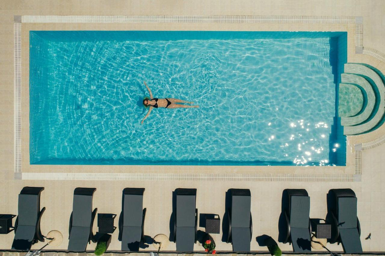 Villa Corali Apartments Sea Breath & Pool أمودي المظهر الخارجي الصورة